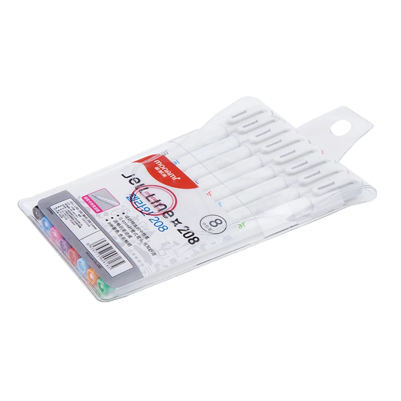 8 colors/Set 0.4mm Script liner Sketch Pen Writing Drawing Painting Art for Supplies Hook Line Student Artist | Канцтовары для