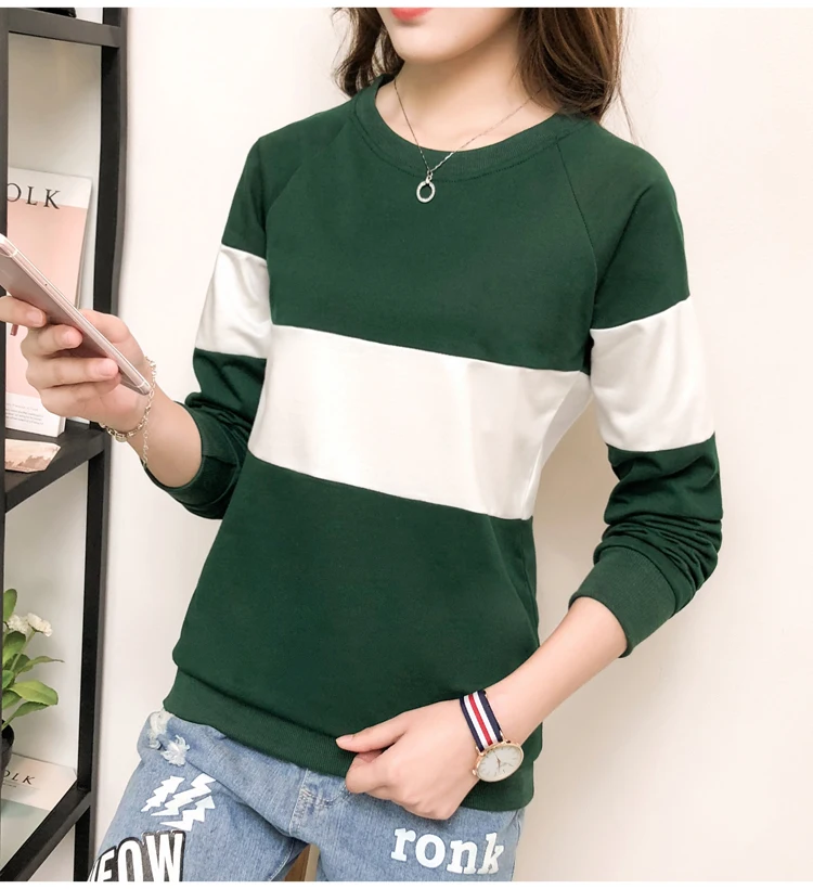 Shintimes футболка Femme Camisetas Mujer Poleras De Mujer Moda футболка с длинным рукавом Хлопковая женская футболка размера плюс