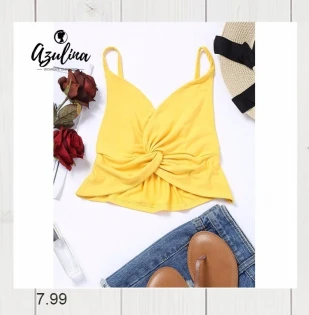 ZAFUL Перекрестный Холтер ребристый укороченный топ Summer Vest Girl Tops Повседневная футболка Kint Женщины укороченный топ Новая женская одежда
