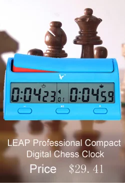 LEAP профессиональные Компактные цифровые Шахматные Часы Подсчет таймера вниз электронная настольная игра бонусный конкурс мастер-турнир бесплатно