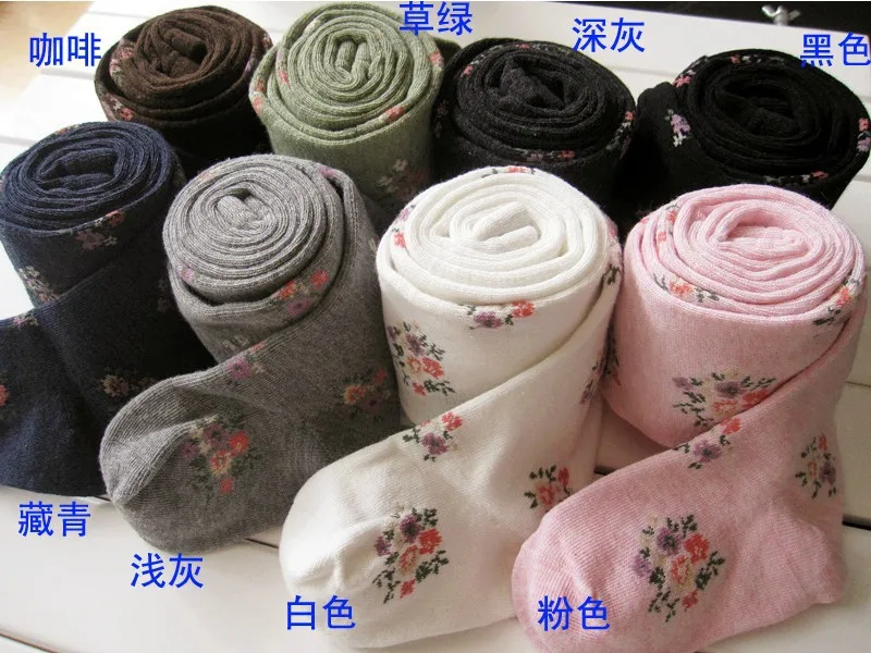 Чулки для маленьких девочек весенние хлопковые колготки детские Танцевальные