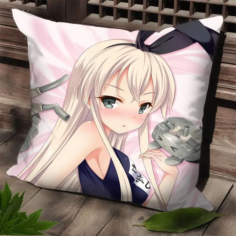 Новая квадратная Подушка Чехол Kantai Collection аниме Shimakaze японский Dakimakura SPC18|case atx|case