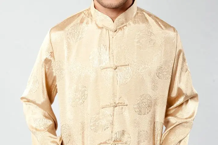 Мужские традиционные костюмы Тан 5 цветов красный/синий/белый/черный наборы