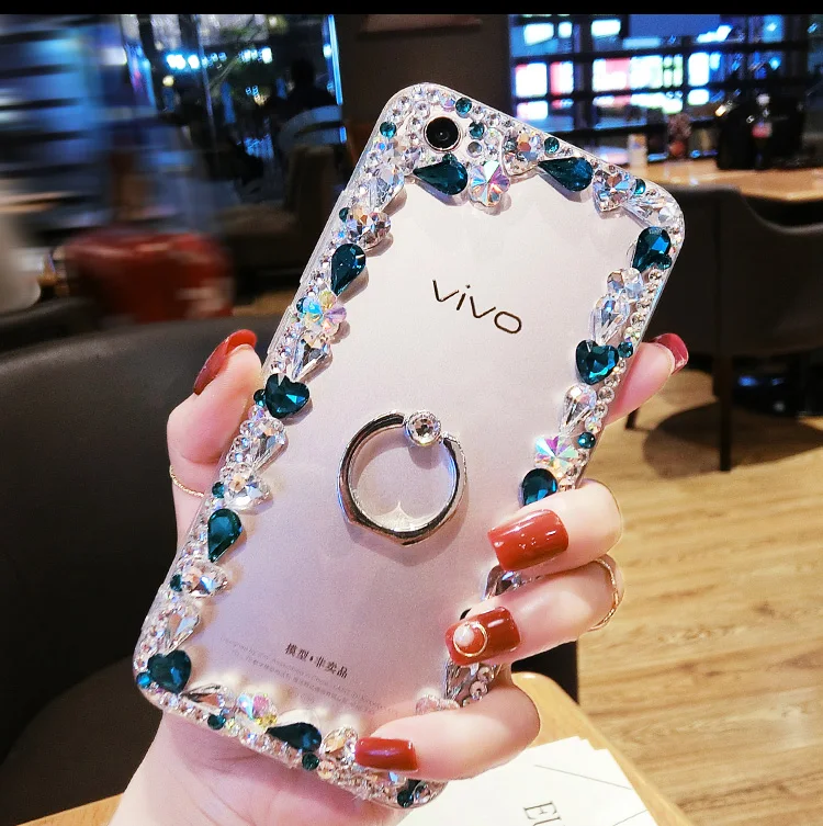 Роскошный блестящий чехол XINGDUO с кольцом и пряжкой для телефона Samsung M10 M20 S10 S8 S9 Plus