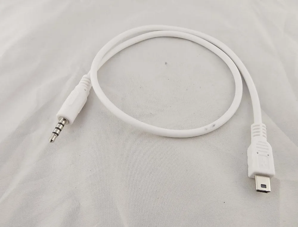 1 шт. 3 5 мм стерео штекер к Мини USB контактный Штекерный адаптер преобразователь
