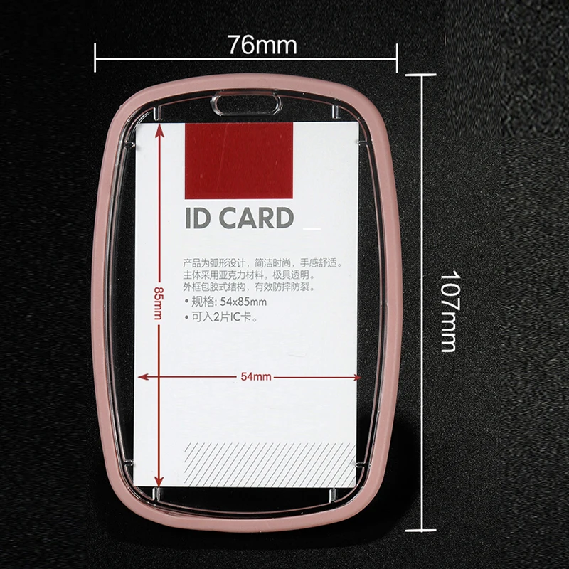 Новинка 5 шт./лот Высококачественный акриловый прозрачный держатель для значков