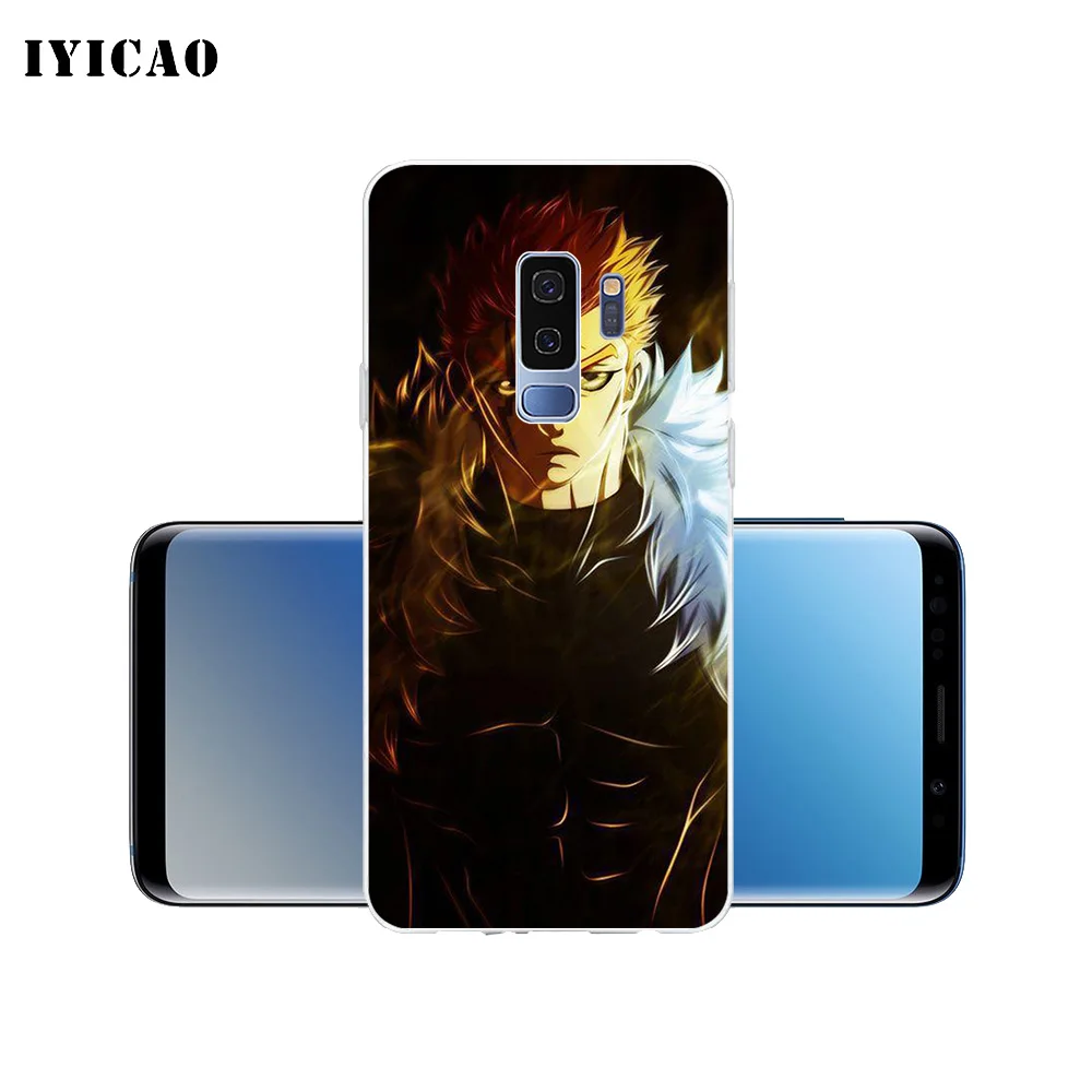Мягкий силиконовый чехол для телефона IYICAO Laxus Dreyar Fairy Tail Samsung Galaxy S10e S10 S9 S8 Plus S7 Edge
