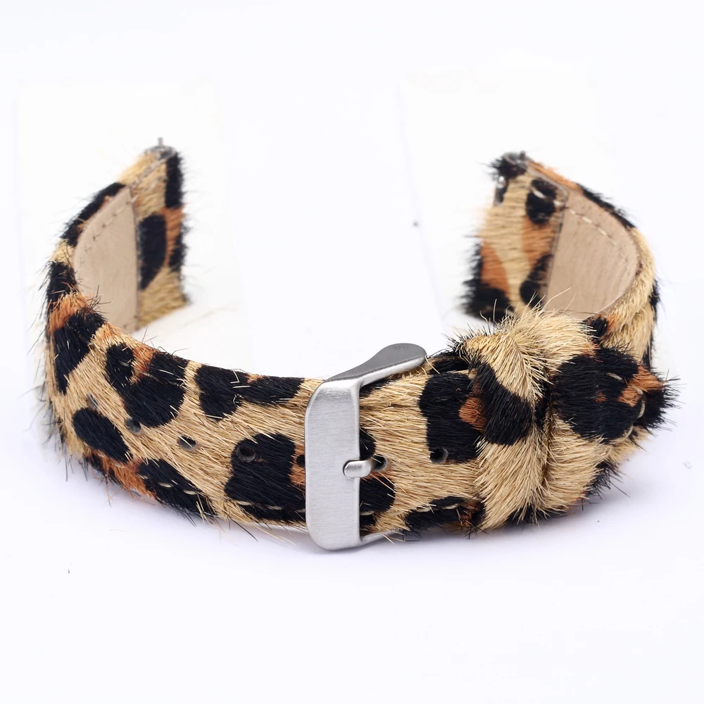 Ремешок для наручных часов с леопардовым принтом ремешок уникальным