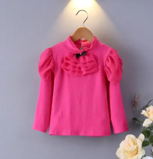 12 baby clothes Детская одежда; сезон осень-зима футболка для маленьких девочек хлопковая футболка с длинными рукавами для девочек От 0 до 6 лет для малышей; JW6697 - Цвет: 12 baby clothes