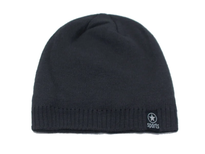 AETRUE зимние вязаные головные уборы для мужчин и женщин Skullies Beanies Мужская маска Gorras Bonnet теплые мягкие лыжные зимние шапки Мужская вязаная шапка - Color: gray