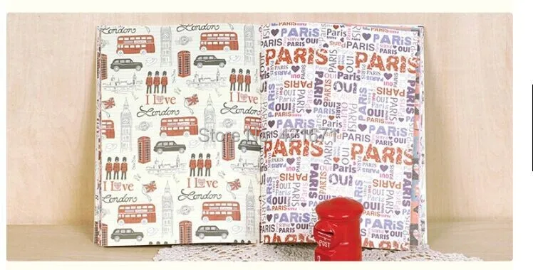 2015 новая эксклюзивная рукоделие Подарочная упаковка книга 24 листов/набор