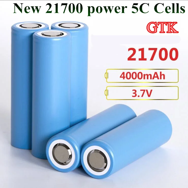 10 шт. литиевые аккумуляторы 3 7 в 21700 4000 мАч 5C 20A высокая емкость не 3750 для