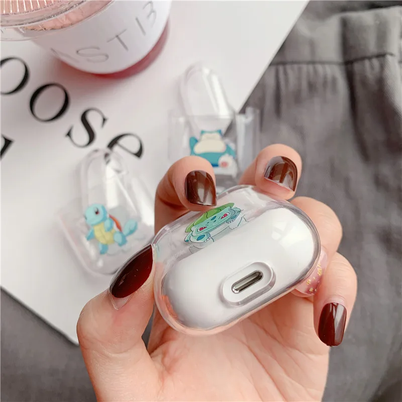 Модный Роскошный прозрачный жесткий чехол для Apple Airpods чехол Аксессуары для наушников Защитный чехол для airpods чехол для зарядки