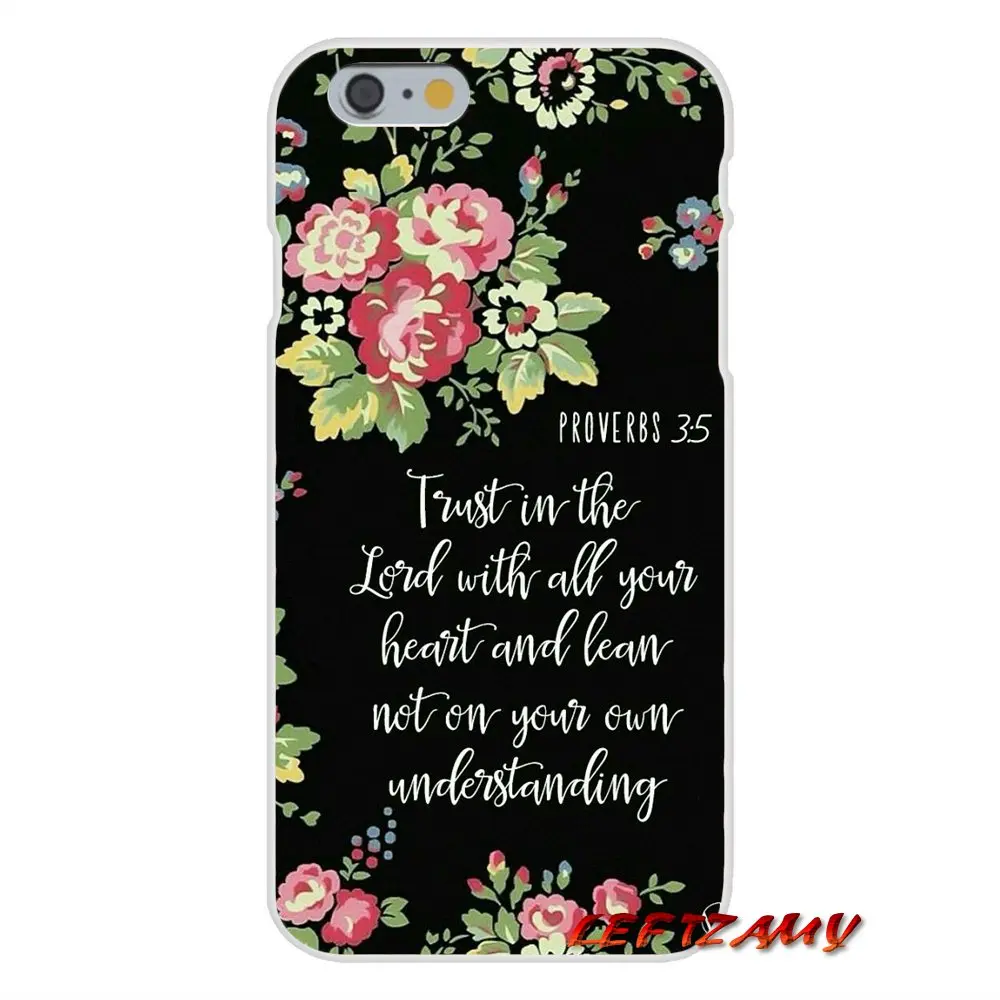 Силиконовые чехлы для телефонов iPhone X XR XS MAX 4 4S 5 5S 5C SE 6 6S 7 8 Plus ipod touch Bible verse Phillips Jesus