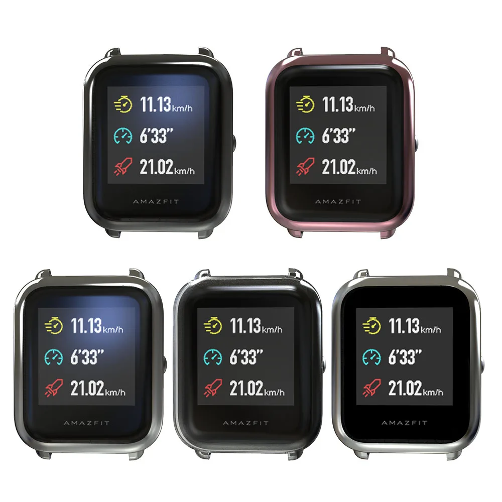 Чехол для Huami Amazfit Bip Lite, чехол для часов, сменная крышка, защитная оболочка для Amazfit Bip, мягкий силиконовый чехол s, защита экрана