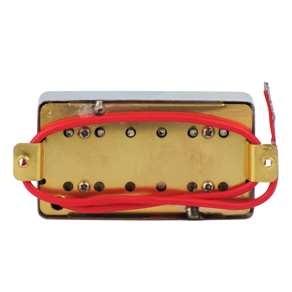 OriPure 1Pcs Chrome LP Style Electric Guitar Pickup Double Coil Humbucker Neck 50mm | Спорт и развлечения