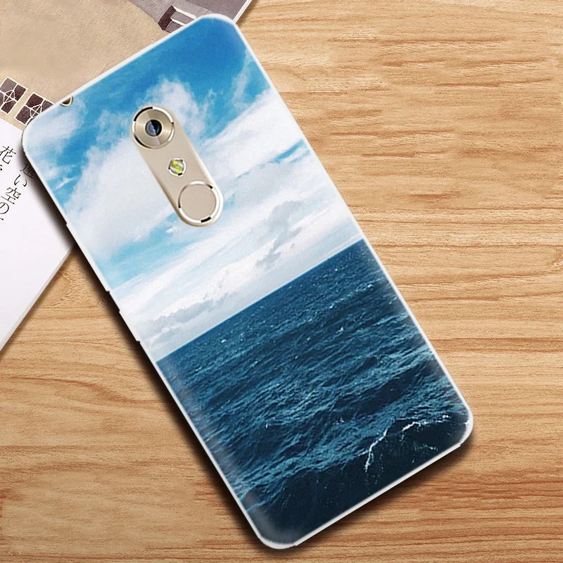 Мягкие TPU для zte Axon 7 Mini 5 2 дюймов DIY силиконовые Desert чехол телефона мини Ультра