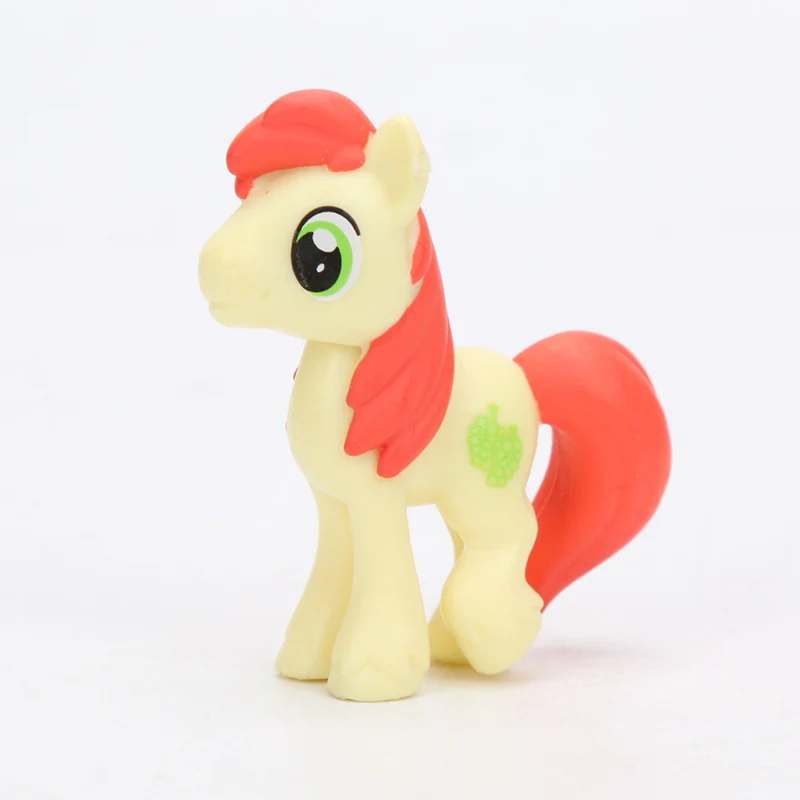 1 шт. игрушки My Little Pony мини пони ПВХ Фигурки дискорд Радуга тире Твайлайт Спайк