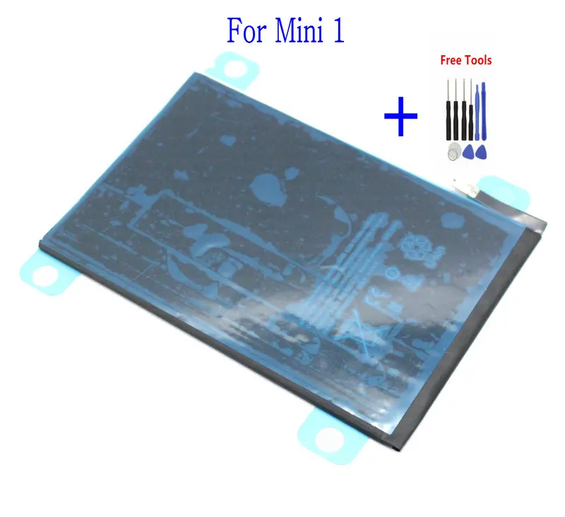 1x4440 мАч 0 нулевой цикл Новый аккумулятор для iPad mini 1 A1432 A1454 A1455 батареи первого