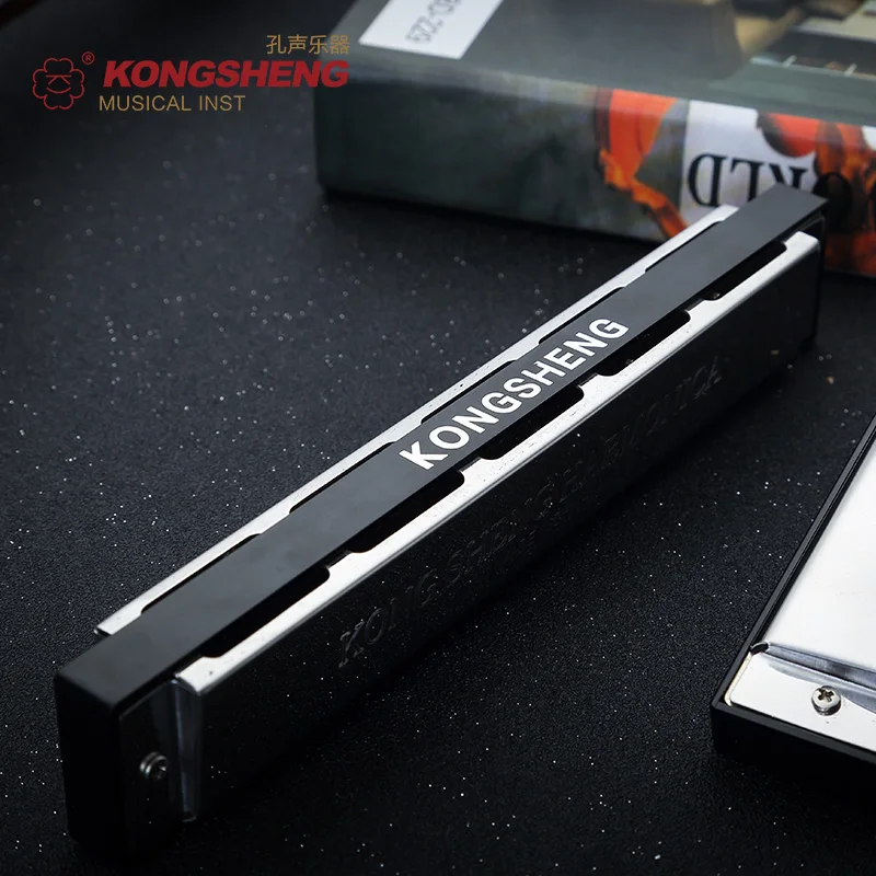 Инструменты KONGSHENG Tremolo для ветряных инструментов с 24 отверстиями губная гармошка