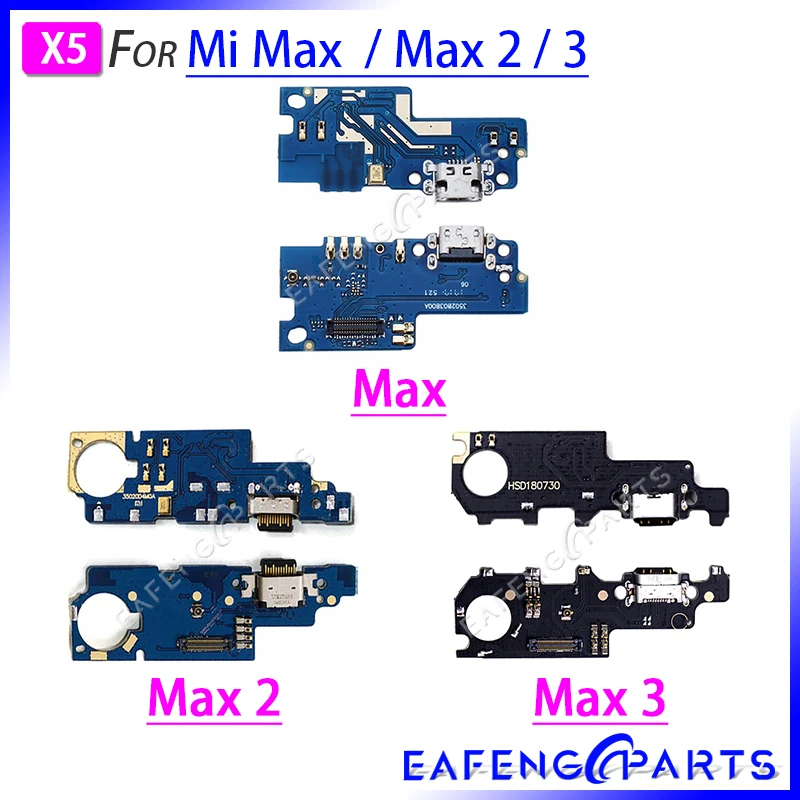 

PCB Board Ribbon Flex for Xiaomi Mi Max 2 3 Max2 Max3 USB Charger Port Flex Cable Charging Dock Connector Repair Parts