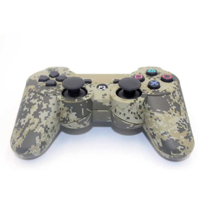 JIELI беспроводной Bluetooth Камуфляжный цветной контроллер для sony playstation Dualshock 3 PS3 контроллер вибрации геймпад