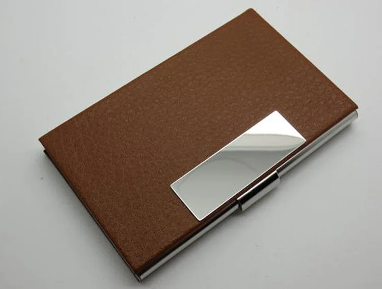 100 шт. искусственная кожа Нержавеющая сталь Имя владельца карты для кредитных