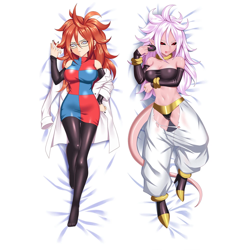 Аниме JK Dragon Ball истребитель Z Majin Android 21 Dakimakura тела чехол ученый мультфильм девушка Hug сексуальный наволочка