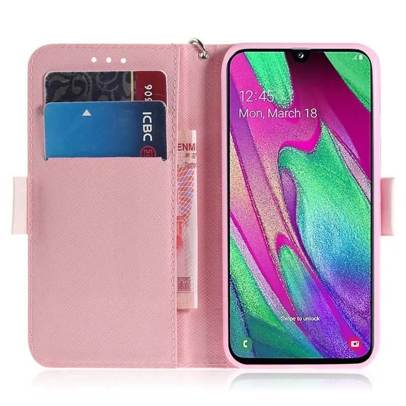 Чехол для телефона чехол Samsung Galaxy A10 A20 A30 A40 A50 A60 A70 A80 A90 M10 M20 M40 с откидной крышкой и
