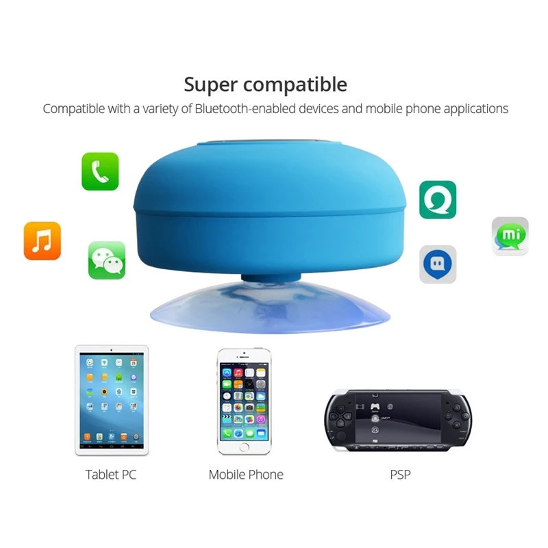 Mambaman мини беспроводной Bluetooth Динамик Hands Free водонепроницаемый автомобильный для