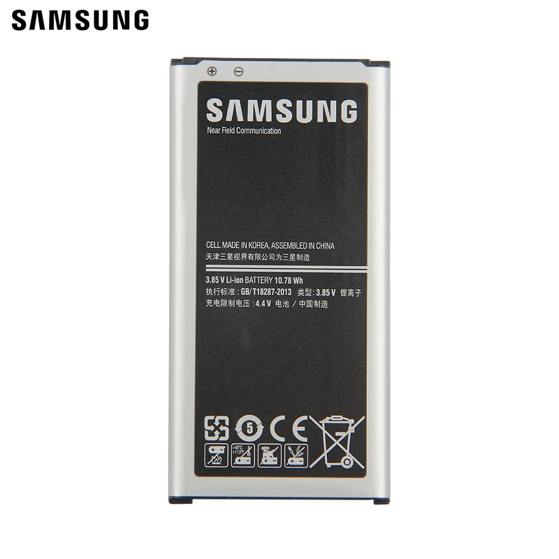 Samsung сменный аккумулятор EB-BG900BBE для Galaxy S5 G900M G9008V G900S G900F 9006 в 9006 Вт 9008 Вт EB-BG900BBC/ббу