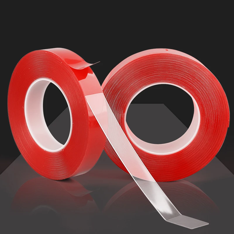 Автомобильная Прозрачная силиконовая Двухсторонняя клейкая лента для Kia Rio K2 K3 Ceed