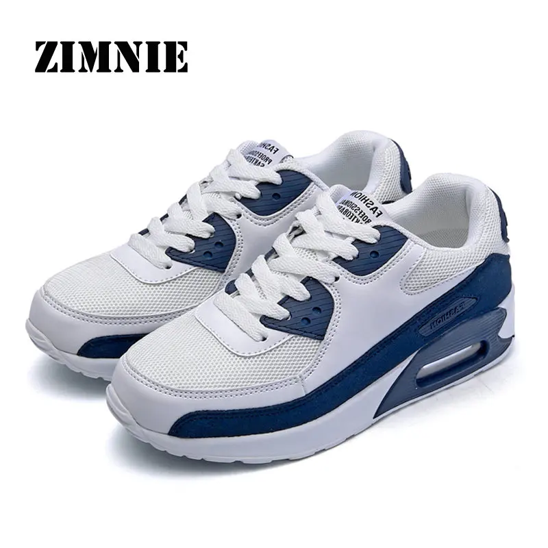 ZIMNIE, унисекс, большие размеры 35-45, удобные нескользящие уличные мужские кроссовки, кроссовки, Мужская дышащая обувь для бега с воздушной подушкой