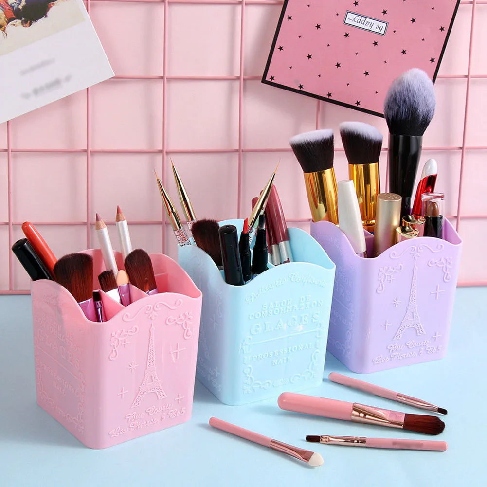 Стол для макияжа Эйфелева башня полипропиленовая коробка хранения контейнер 4