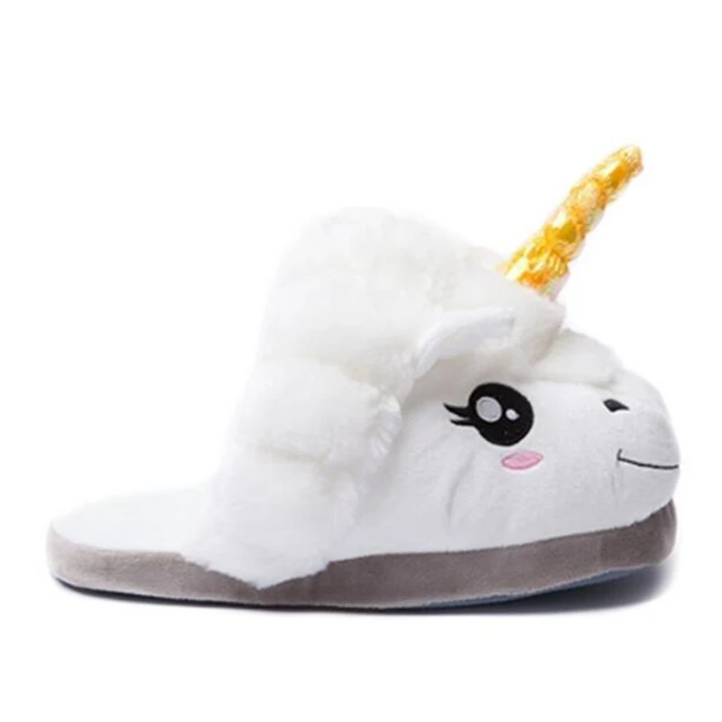 Женские домашние тапочки с единорогом размер 36 41|chausson licorne|home slippershome slippers women |