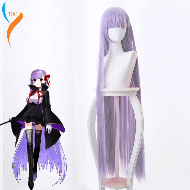 Длинные фиолетовые парики FATE FGO Marvel Сакура с двумя зажимами на хвосте Euryale Stheno