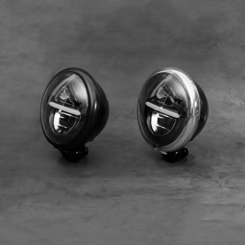 Светодиодная фара для мотоциклистов 5 75 дюйма|Накладки и декоративные молдинги| |