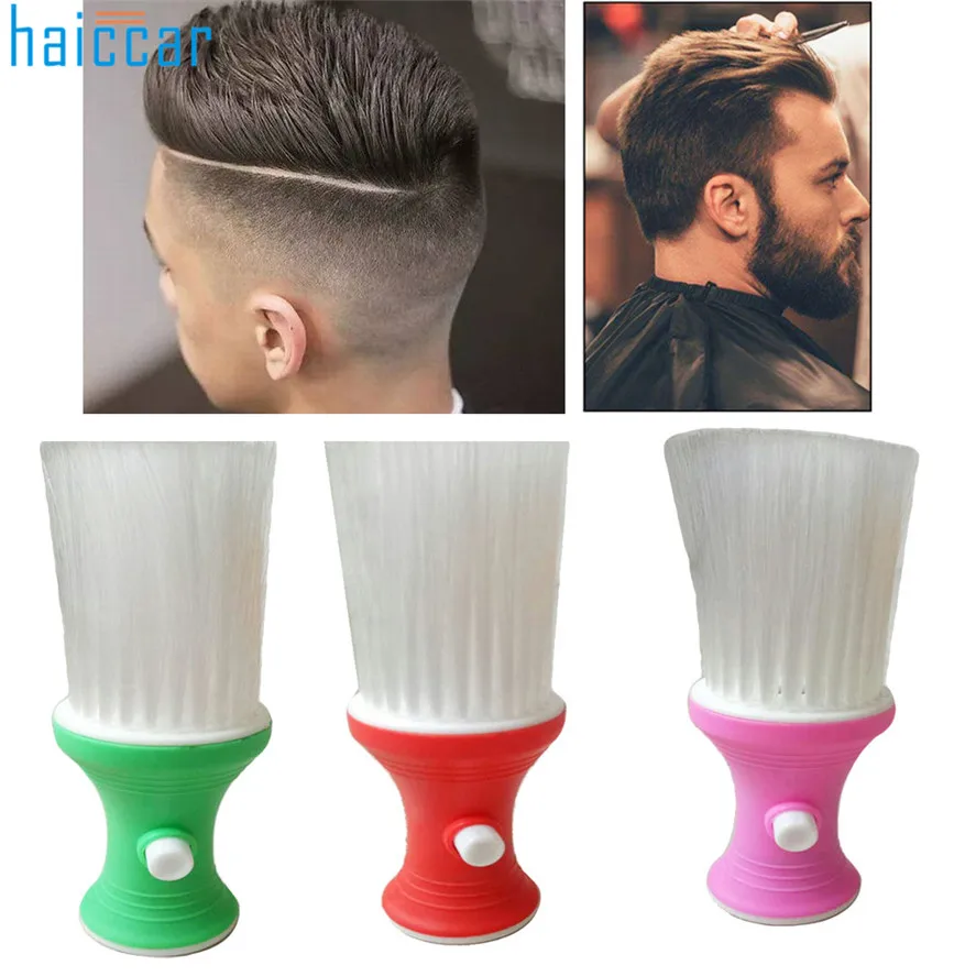 Новое поступление HAICAR 1 шт. щетка для шеи зеленая стрижки волос Stylist пластиковая