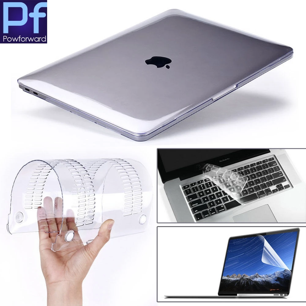 3 в 1 чехол для Mac Book Air 11 &quotPro 13/15&quot Retina 12 защитный Macbook 13 сенсорная панель 2018 2017 2016