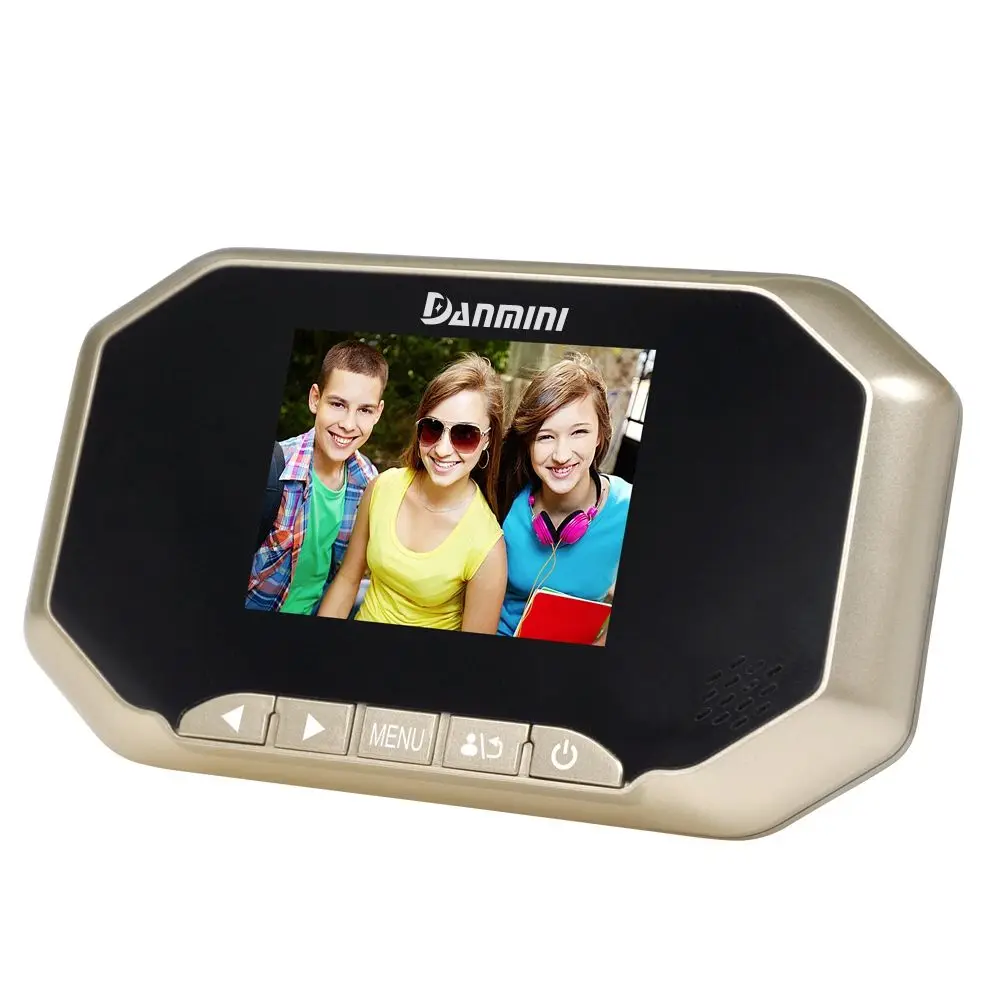 New LCD 3.0&quot Digital Doorbell Electronic Door Bell Viewer Night Peephole Camera Recording Photo/Video | Обустройство дома