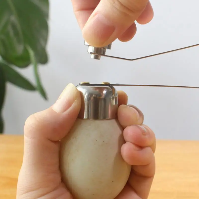 2 размера 304 Топпер для вареных яиц из нержавеющей стали резак скорлупы