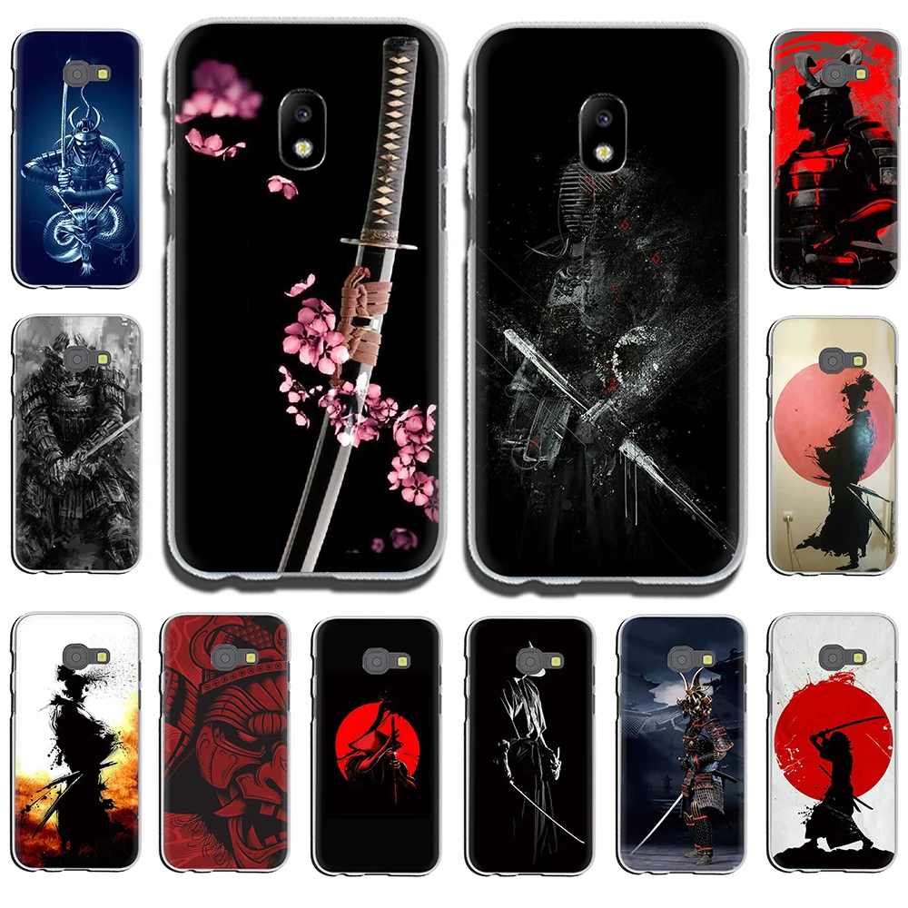 Жесткий чехол для телефона Samurai Warrior Japan soldier Samsung Galaxy J3 5 Prime 2017 EU J7 7