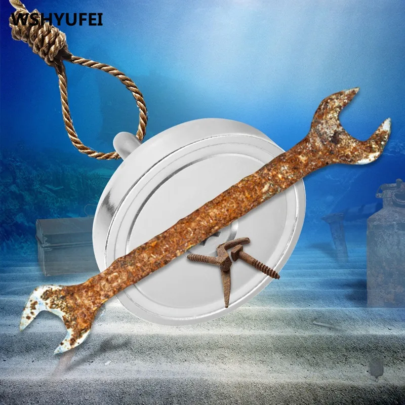 Сильный поиск магнит рыболовный горшок рыболовные магниты Deep Sea Salvage рыболовный крючок магнит все размеры Охотник за сокровищами держатель