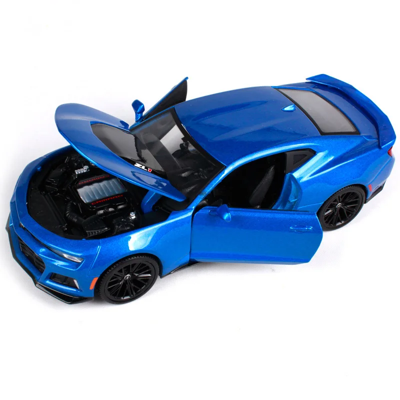 Maisto 1:24 Chevrolet Camaro ZL1 синий красный винный спортивный автомобиль литая модель автомобиля игрушка Новинка в коробке Новое поступление 31512