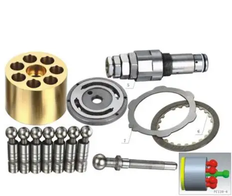 

KOMATSU PC120-6 excavator slewing motor spare parts
