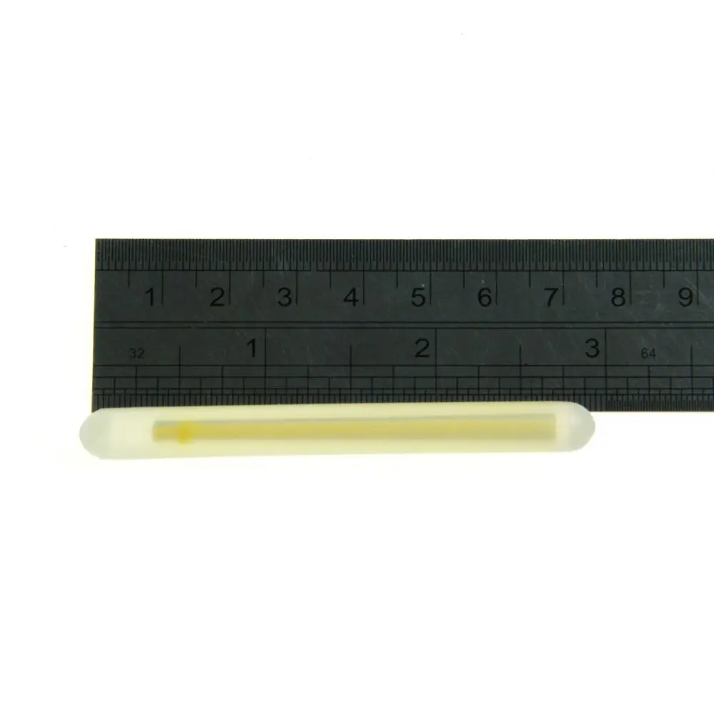 10 мешков 7.5X75MM Рыбалка светящаяся палочка трубка зеленый Флуоресцентный