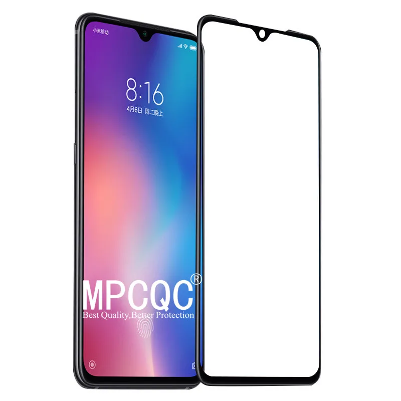 Защитная пленка для экрана из закаленного стекла Xiaomi mi 9 9se полное покрытие