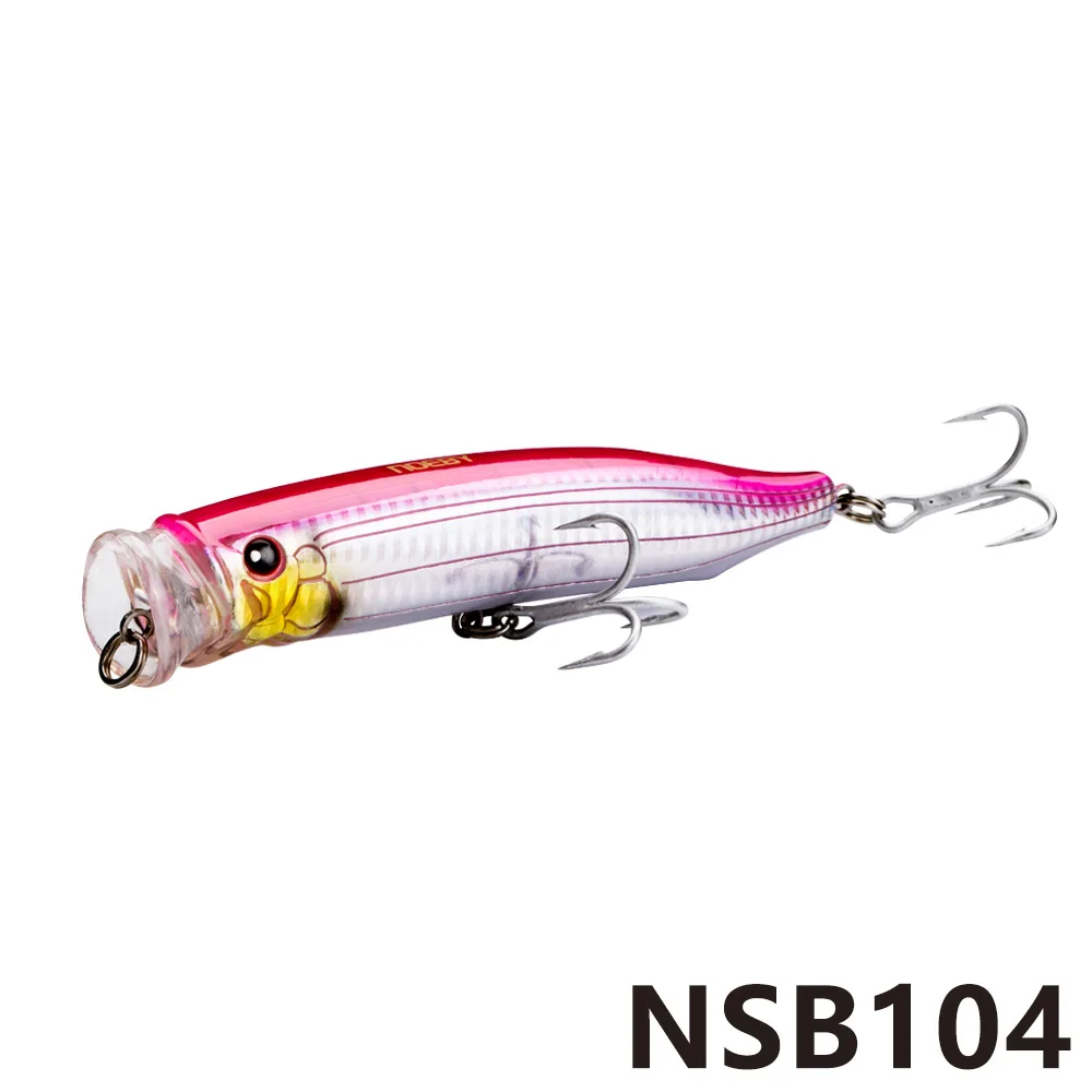 NSB104 Приманка для рыбалки NOEBY NBL9246 Поппер приманка кренкбейт 100 мм 19,5 г 120 мм 29 г 150 мм 54,5 г Топ вода для рыбалки бас hunthouse НБЛ 9246 - Цвет: NSB104