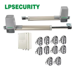 Сверхмощные 220 В 24 в кг дистанционное управление двойные распашные ворота открыватели и заслонки