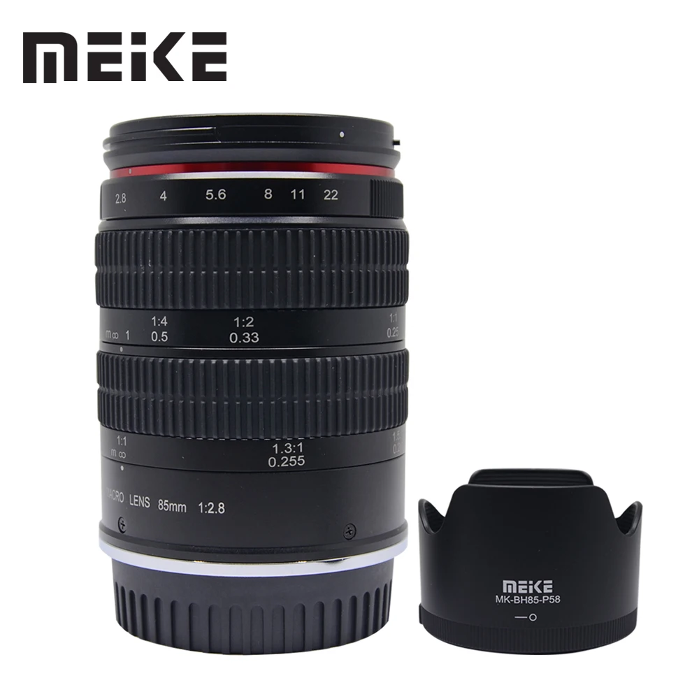 Макро объектив Meike MK 85mm F/2 8 с полной рамкой APS C супер MediumTelephoto для Canon EF Mount DSLR